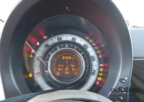 2012 Fiat 500C Lounge from USA, damaged, VIN 3C3CFFER5CT177662